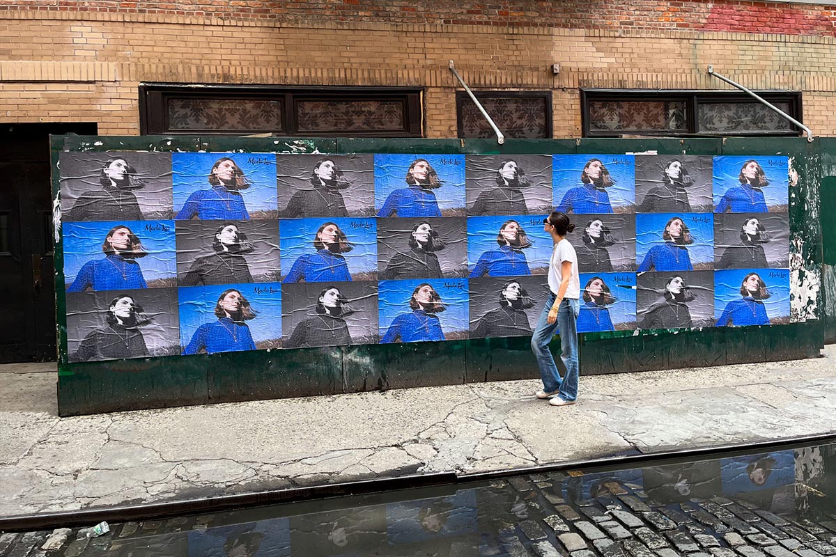 Wheatpasting Vancouver - 32 sheet large format street poster takeover